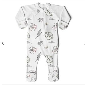 NEW Bamboo footie Romper